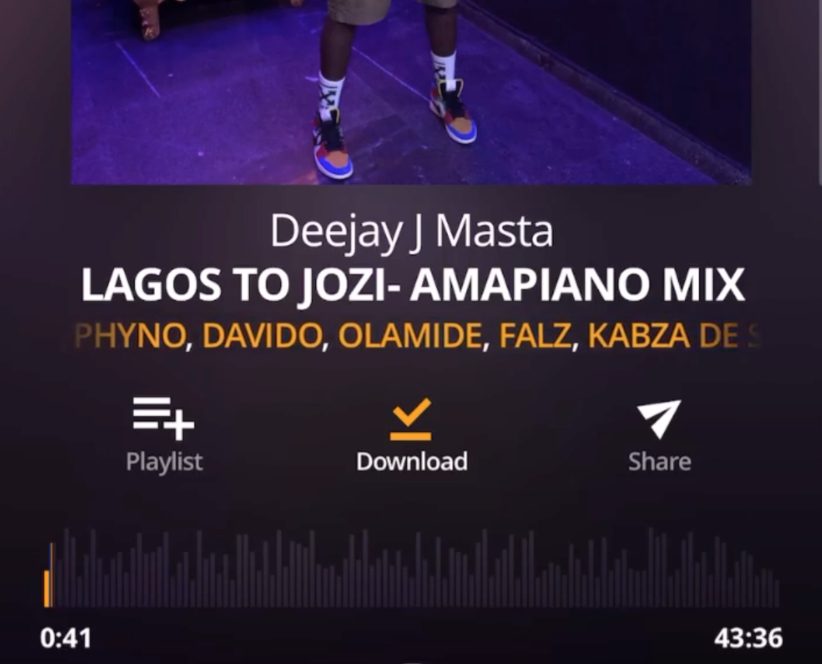 [Mixtape] Deejay J Masta – “Amapiano Mix” (Lagos To Jozi)