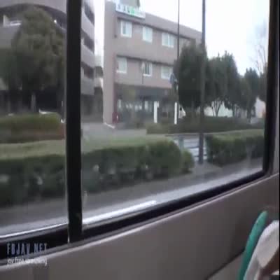 Asian Babe Gets Fucked On The Bus