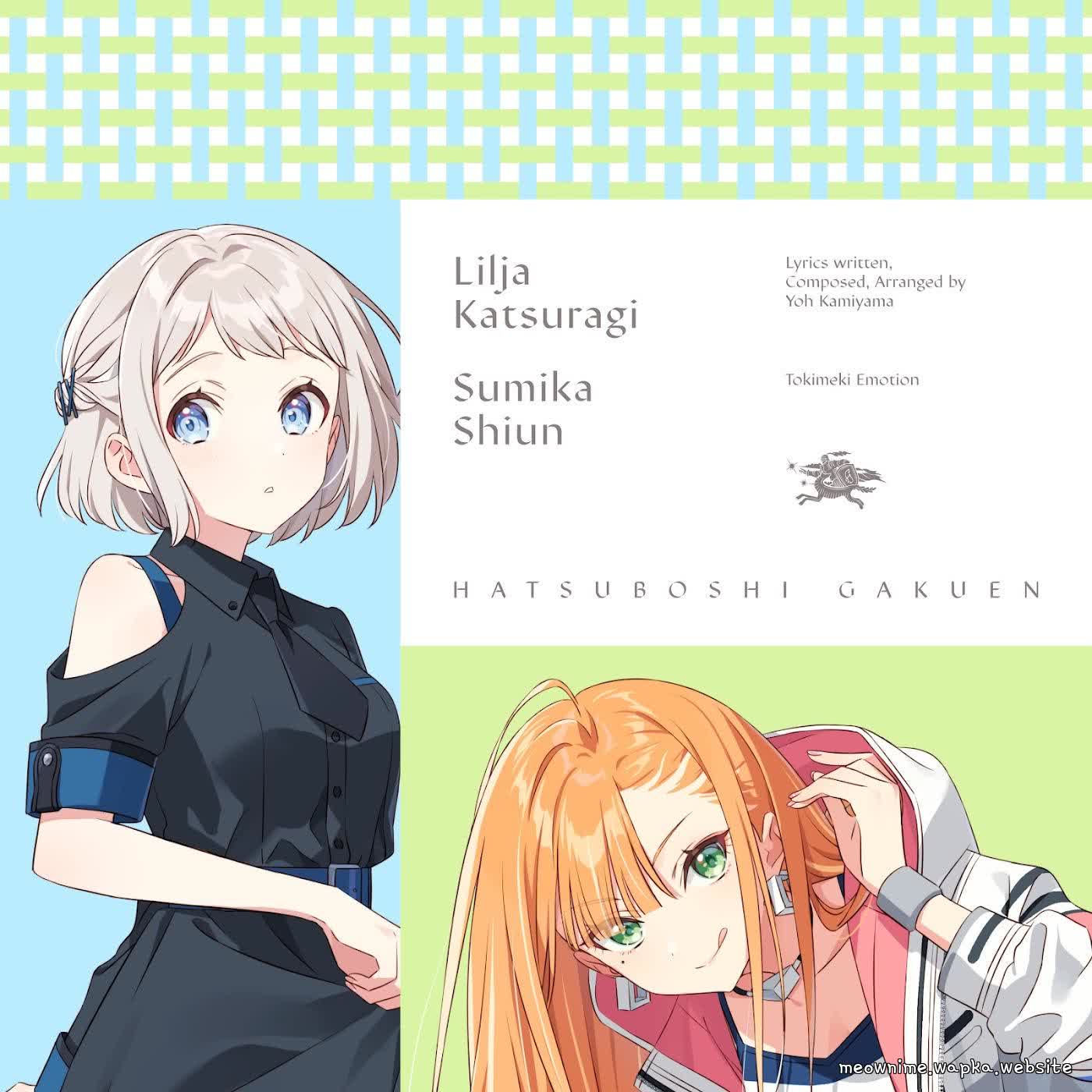 Tokimeki Emotion by Lilja Katsuragi (CV: Kana Hanaiwa), Sumika Shiun (CV: Miya Minato)