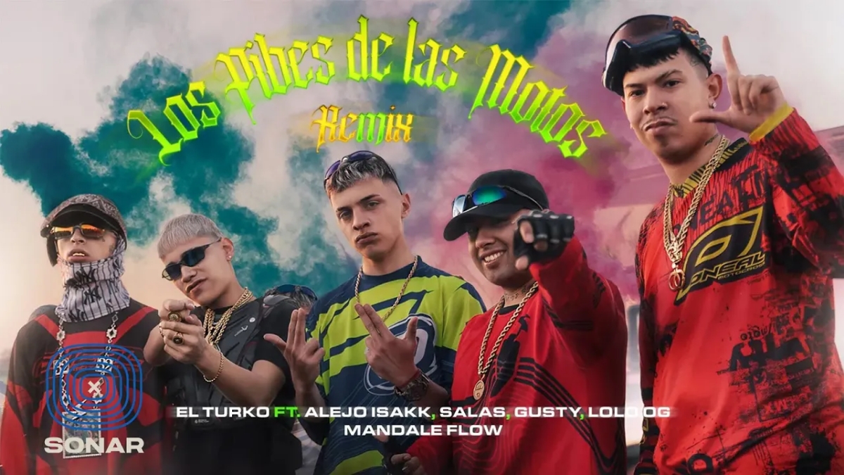 Los Pibes De Las Motos RMX - El Turko ft Alejo isakk, Salas, Lolo OG, Gusty DJ, Mandale Flow